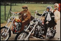 1d847 EASY RIDER 25x37 Dutch commercial poster 1969 Dennis Hopper, Peter Fonda, Jack Nicholson!