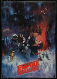 1d853 EMPIRE STRIKES BACK 20x28 commercial poster 1980 Gone With The Wind style art by Kastel!