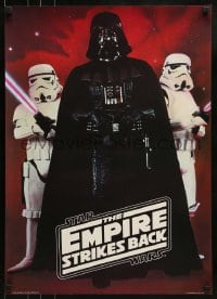 1d850 EMPIRE STRIKES BACK 20x28 commercial poster 1980 Darth Vader with Stormtroopers!