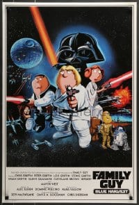 1d854 FAMILY GUY BLUE HARVEST 24x36 Canadian commercial poster 2007 Star Wars style C poster parody!