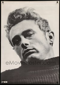 1d870 JAMES DEAN 29x42 commercial poster 1966 classic image wearing sweater!