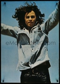 1d871 JIM MORRISON 24x34 Danish commercial poster 1980s cool image of Doors lead singer!