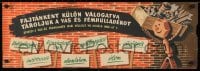 1d120 FAJTANKENT KULON VALOGATVA TAROLJUK A VAS ES FEMHULLADEKOT Hungarian 11x32 1953 nice!