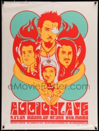 1d204 AUDIOSLAVE signed #151/200 22x29 art print 2005 by artist Jermaine Rogers, House of Blues!