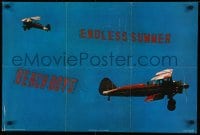 1d324 BEACH BOYS 20x30 music poster 1974 Endless Summer, cool image of biplanes!