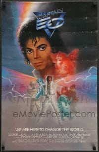 1d530 CAPTAIN EO 19x29 special 1986 3-D, Michael Jackson, Francis Ford Coppola, Disney!