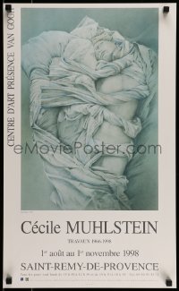 1d430 CECILE MUHLSTEIN 16x26 French museum/art exhibition 1998 image of Agrippine by the artist!