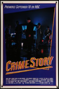 1d736 CRIME STORY tv poster 1986 crime mystery TV series, Michael Mann produced!