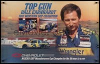 1d546 DALE EARNHARDT SR. 24x37 special 1987 great images of the legendary NASCAR driver & cars!