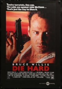 1d555 DIE HARD 27x40 special poster R2010s Bruce Willis vs twelve terrorists, action classic!