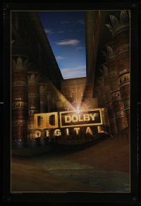 1d559 DOLBY DIGITAL DS 27x40 special 1997 cool CGI Egyptian-themed image!