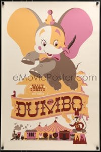 1d223 DUMBO #28/155 24x36 art print 2011 completely different art by Tom Whalen!