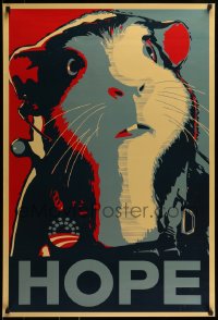 1d584 G-FORCE 27x40 special poster 2009 Walt Disney, Shepard Fairey Obama Hope poster parody!