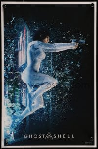 1d956 GHOST IN THE SHELL mini poster 2017 completely different image of Johanson as Major!