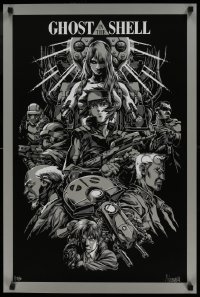 1d232 GHOST IN THE SHELL signed #5/30 artist's proof 20x30 art print 2014 by Alexander Iaccarino!