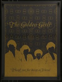 1d235 GOLDEN GIRLS signed #10/15 18x24 art print 2011 by artist N.E., thank you for being a friend!