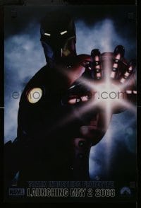 1d961 IRON MAN mini poster 2008 Robert Downey Jr. is Iron Man, Gwyneth Paltrow!