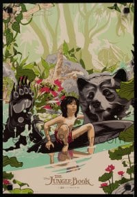 1d964 JUNGLE BOOK mini poster 2016 great completely different art of Mowgli, Real3D release!