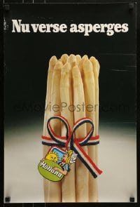 1d404 NU VERSE ASPERGES 16x24 advertising poster 1980 best image of white asparagus!!!