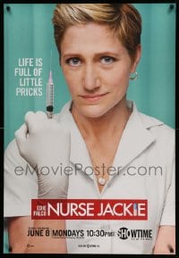 1d744 NURSE JACKIE tv poster 2009 great medical image of Edie Falco in the title role!