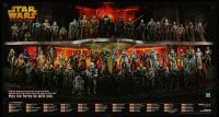 1d415 REVENGE OF THE SITH 16x30 advertising poster 2005 Star Wars Episode III, figures, Hasbro!