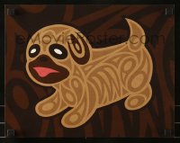 1d311 RYAN CRIPPEN 11x14 art print 2010 cool art of little puppy dog, Totem Pup!