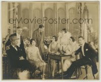 1h233 DANCING MOTHERS candid deluxe 7.75x9.75 still 1926 Clara Bow & cast with visitor Noel Coward!