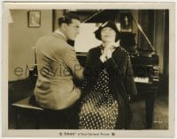 1h279 DRAG 8x10.25 still 1929 Richard Barthelmess plays piano while glaring at Lila Lee!