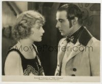 1h285 EAGLE 7.5x9.25 still 1925 great close up of Rudolph Valentino staring at Vilma Banky!