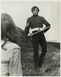 1h306 FAR FROM THE MADDING CROWD 8x10 still 1967 Christie is aroused by Terence Stamp's swordplay!