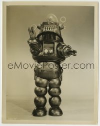 1h325 FORBIDDEN PLANET 8x10.25 still 1956 great c/u of Robby the Robot, Hollywood's newest star!