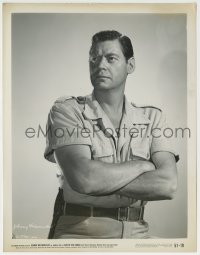 1h336 FURY OF THE CONGO 8x10.25 still 1951 great portrait of Johnny Weissmuller as Jungle Jim!