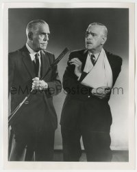 1h337 GALE STORM SHOW TV 7.25x9 still 1959 two images of Boris Karloff in his only guest appearance!