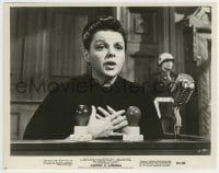 1h507 JUDGMENT AT NUREMBERG 8x10.25 still 1961 c/u of Judy Garland as Irene Hoffman testifying!