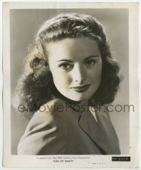 1h527 KISS OF DEATH 8.25x10 still 1947 head & shoulders portrait of pretty Coleen Gray!