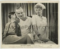 1h569 LOOK WHO'S LAUGHING 8x10 still 1941 Edgar Bergen, Charlie McCarthy & sexy nurse Lucille Ball!