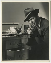 1h662 MURDER, MY SWEET 8x10 key book still 1944 c/u of scruffy Dick Powell as Philip Marlowe!