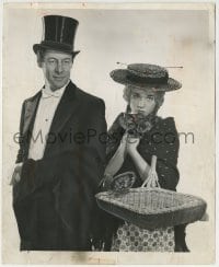 1h663 MY FAIR LADY stage play 8.25x10 still 1956 Rex Harrison & Julie Andrews on Broadway!