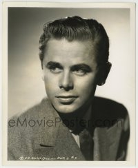 1h671 MY SON IS GUILTY deluxe 8.25x10 still 1939 great portrait of young Glenn Ford by Schafer!