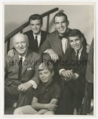 1h672 MY THREE SONS candid TV 8x10 still 1962 MacMurray, Frawley, Considine, Grady & Livingston!