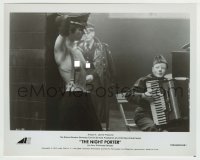 1h682 NIGHT PORTER 8x10.25 still 1974 topless Charlotte Rampling dancing for Nazi soldiers!