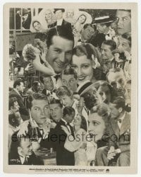 1h701 ONE HOUR WITH YOU 8x10.25 still 1932 montage of Jeanette MacDonald, Tobin, Chevalier & more!