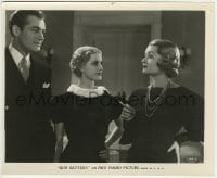 1h707 OUR BETTERS 8x10 still 1933 Charles Starrett & Anita Louise stare at Constance Bennett!