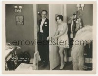 1h732 POINTED HEELS 8x10.25 still 1929 sexy Fay Wray tells William Powell not to come in her room!