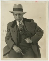 1h748 RACKET deluxe stage play 8x10.25 still 1927 wonderful portrait of Edward G. Robinson!