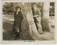 1h757 REBECCA OF SUNNYBROOK FARM 8x10.25 still 1932 Ralph Bellamy peers at Marian Nixon by tree!