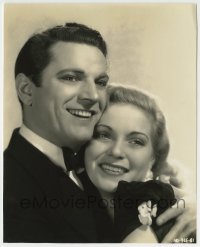 1h761 RECKLESS LIVING 7.25x9 still 1938 c/u of happy Robert Wilcox & Nan Grey by Ray Jones!