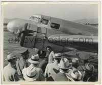 1h318 FLIGHT FOR FREEDOM 8x10 still 1943 pilot Rosalind Russell takes off from Honolulu by Longet