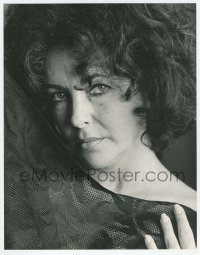 1m555 ELIZABETH TAYLOR deluxe 11x14 still 1990s super close portrait by Henry Wynberg!