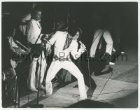 1m558 ELVIS PRESLEY deluxe 11x14 still 1960s the Rock 'n' Roll King performing by Peter Borsari!